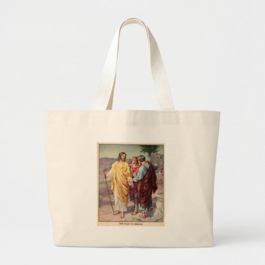 Grand Tote Bag La promenade à l'emmaus (Devant)