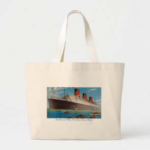 Grand Tote Bag La reine Mary de Cunard White Star Line