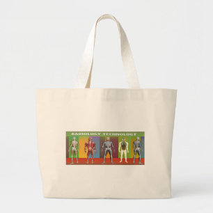 GRAND TOTE BAG LA SCIENCE APPLIQUÉE DE TECHNOLOGIE DE RADIOLOGIE