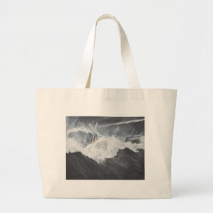 Grand Tote Bag La vague gigantesque
