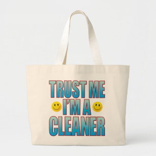 Grand Tote Bag La vie B de décapant de Faites-moi confiance