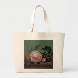 Grand Tote Bag La vie des fleurs sur une haie