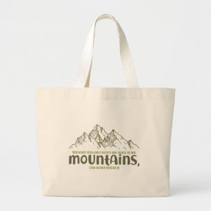 Grand Tote Bag La Voix des Montagnes