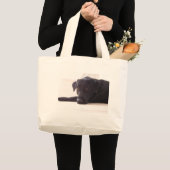 Grand Tote Bag labrador retriever (Devant (produit))