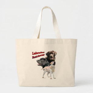 Grand Tote Bag Labrador Retriever Trio 2