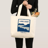 Grand Tote Bag Lac Zoar Jumbo Fourre-tout (Devant (produit))