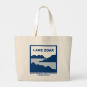 Grand Tote Bag Lac Zoar Jumbo Fourre-tout (Dos)