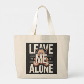 Grand Tote Bag LAISSE-MOI TRanquille (Dos)