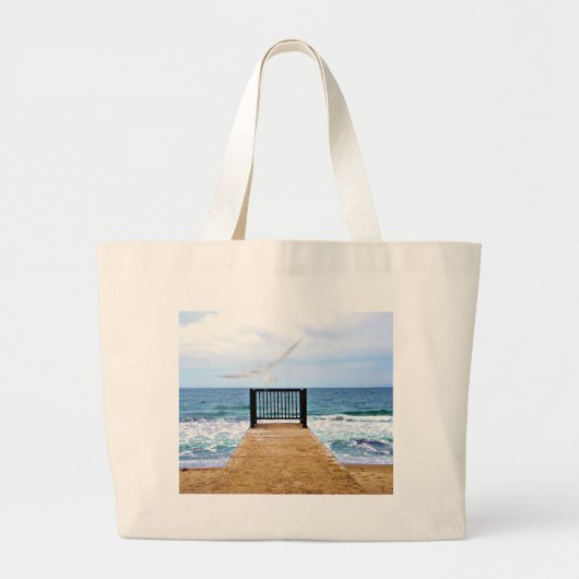 Grand Tote Bag Laisser Go_ (Devant)