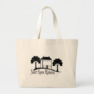 Grand Tote Bag L'Alabama à la maison doux