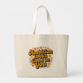 Grand Tote Bag L'ambition vous va bien (Dos)