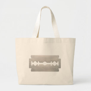 GRAND TOTE BAG LAMES DE RASOIR PUNK ROCKER