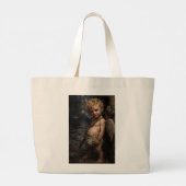 Grand Tote Bag L'amour pue (Dos)
