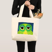Grand Tote Bag L'amour vous rend plus grands que la vie (Devant (produit))