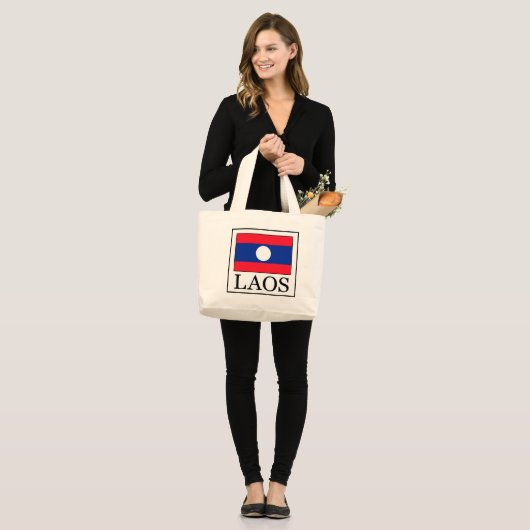 Grand Tote Bag Laos (Devant (modèle))