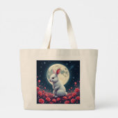 Grand Tote Bag lapin (Dos)
