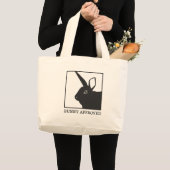 GRAND TOTE BAG LAPIN APPROUVÉ (Devant (produit))