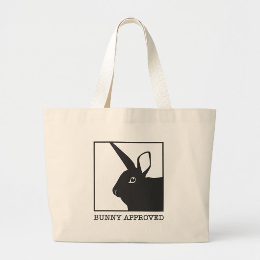 GRAND TOTE BAG LAPIN APPROUVÉ (Devant)