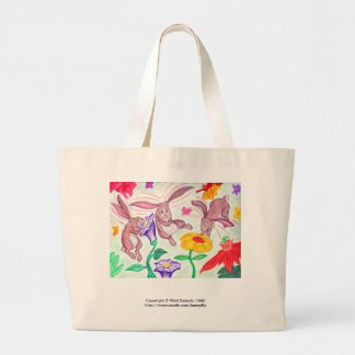 Grand Tote Bag Lapin Fourre-tout de colibri