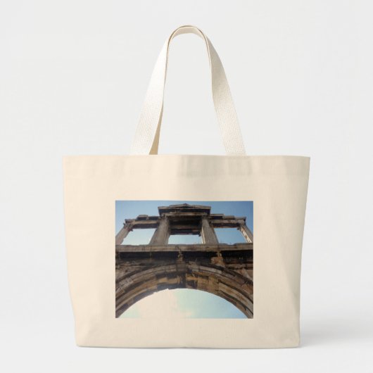 Grand Tote Bag l'arc d'hadrien (Devant)