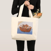 Grand Tote Bag L'arche de Noé (Devant (produit))