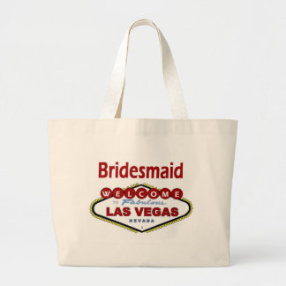 Grand Tote Bag Las Vegas Bridesmaid Nouvelle Couleur Rouge Profon