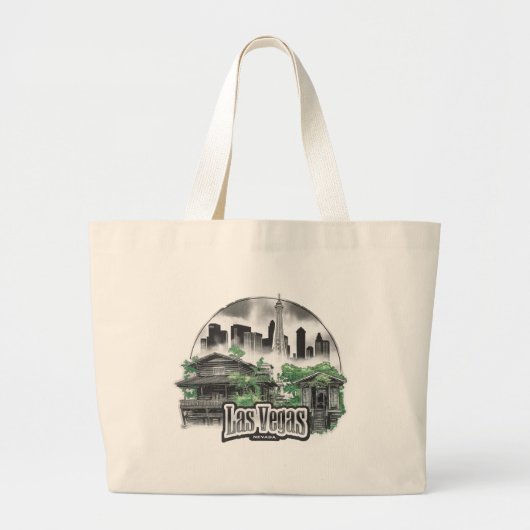 Grand Tote Bag Las Vegas City Nevada USA (Devant)