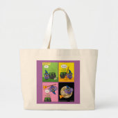 Grand Tote Bag L'Assistant Apprentice - Cleaning Comic (Devant)