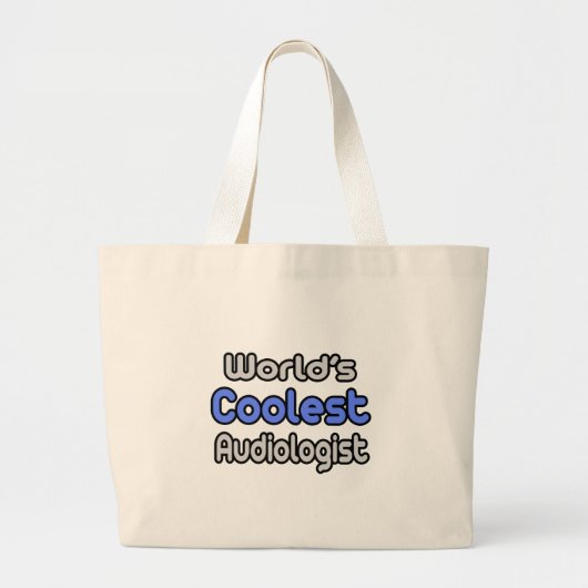 Grand Tote Bag L'audiologiste le plus froid du monde (Devant)