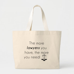 Grand Tote Bag Lawyer humour