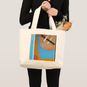 Grand Tote Bag Le abstrait de Buster & Bruno (Devant (produit))