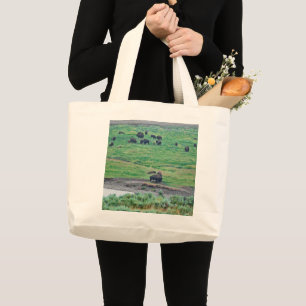 Grand Tote Bag Le bison américain