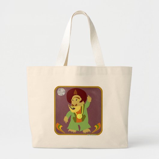 Grand Tote Bag Le Boogie Monsta aussi (Devant)