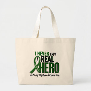 Grand Tote Bag Le Cancer de foie N'A JAMAIS CONNU un neveu du