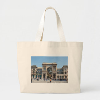 Grand Tote Bag Le carré de Duomo de Piazza à Milan, Italie