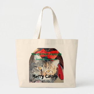 Grand Tote Bag Le cataire empaquette Stuffit Fourre-tout de
