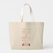 Grand Tote Bag Le Charleston Mah Jong (Dos)
