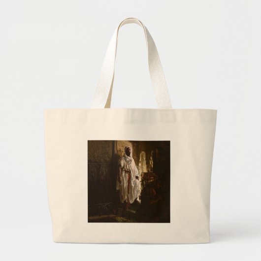 Grand Tote Bag Le chef maure de l'art africain (Devant)