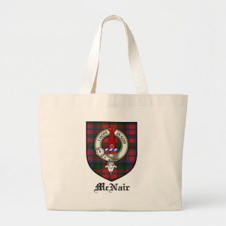 Grand Tote Bag Le clan de McNair Crest le tartan d'insigne
