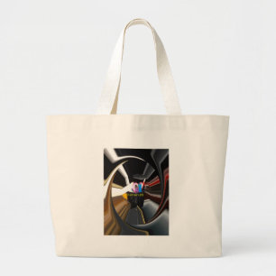 Grand Tote Bag Le cœur de l'agitation Accessoires de bureau Key