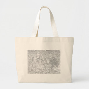 Grand Tote Bag Le do-it-yourself ajoutent votre propre cadeau