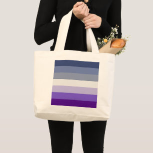 Grand Tote Bag Le drapeau de la fierté lesbienne butch de Slipper