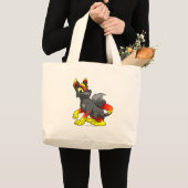 Grand Tote Bag Le feu de Lupe (Devant (produit))
