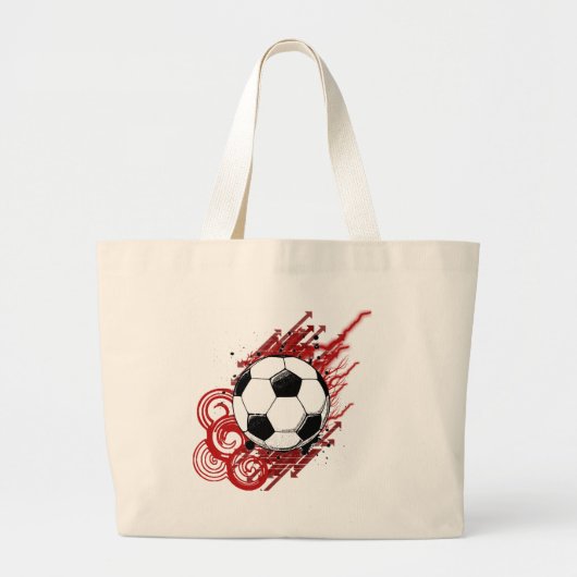 Grand Tote Bag Le football (Devant)