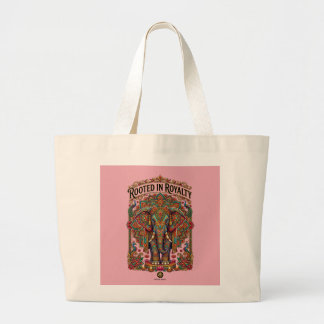 Grand Tote Bag Le Géant Douce : Conception Artistique d'Éléphant