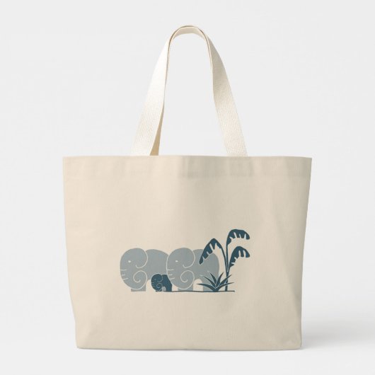 Grand Tote Bag Le géant emblématique d'Elephant Life fourre-tout  (Dos)