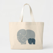 Grand Tote Bag Le géant emblématique d'Elephant Life fourre-tout  (Devant)