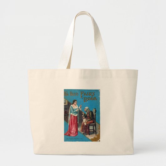 Grand Tote Bag Le Livre des Fées Bleues (Devant)