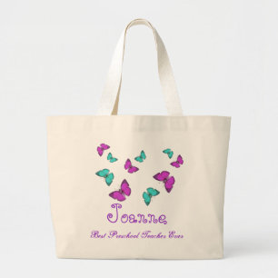 Grand Tote Bag Le meilleur cadeau préscolaire de professeur de