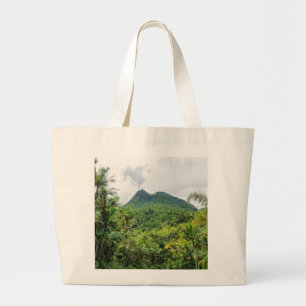 Grand Tote Bag Le mont Britton et le pic el yunque